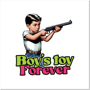 Boy's Toy Posters and Art